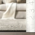 thumbnail image 2 of nuLOOM Becca Traditional Tiled Area Rug, 8', Square, Becca Taupe, 2 of 9