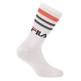 thumbnail image 2 of Fila Unisex Socks Cotton White 9-11,5, 2 of 3
