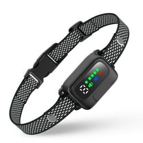 Dog Bark Collar, Charkool Rechargeable Smart Collar, Anti Barking Training Collar with 7 Adjustable Sensitivity Beep Vibration Shock, Bark Collar for Medium Small Dogs