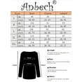 thumbnail image 2 of Anbech Red Wine Glass Women Sweatshirt Christmas Long Sleeve Shirt Santa Hat Crewneck Top Graphic Xmas Tshirt, 2 of 2