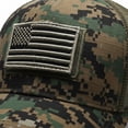 thumbnail image 2 of Jiibva American Flag Embroidered Baseball Cap Men USA Flag Net Hat Lightweight Baseball Hat Breathable Climbing Hiking Cap for Man, 2 of 7