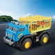 thumbnail image 4 of Camión de transporte de dinosaurios, vehículo de ingeniería, juguetes para niños de 3 a 12 años Azul, 4 of 7