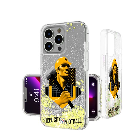Keyscaper Pittsburgh Steelers iPhone Glitter Case