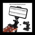 thumbnail image 2 of Guitar Phone Holder Rotatable Sheet Music Stand Guitar Live Video Phone Holder Musical Instrument Accessories, 2 of 5