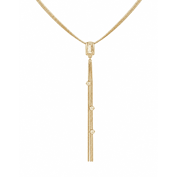 REGVO- 3 String Pendant – Elegant Multi Layer Chain Necklace for Women, Stylish Layered Pendant Jewelry Fashion Accessory