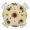 yellow, variant on Green Mist Forest Round Tablecloth for 55-60 Inch Tables,Fitted Table Cover with Elastic Edge,Farmhouse Trees Nature Landscape Waterproof Outdoor Table Cloth Protector for Patio Garden Dinner Picnic