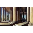 thumbnail image 2 of Wang, John Z. 18x12 White Modern Wood Framed Museum Art Print Titled - Washington Chronicle Jefferson Memorial, 2 of 4