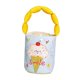 thumbnail image 4 of Bolso tipo cubo para guardar cosas, elegante bolso de mano con broche de presión para viajar, regalo de cumpleaños Patrón de helado, 4 of 9