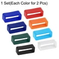 thumbnail image 3 of Uxcell Watch Band Strap Watch Retainers for 20mm Width Watch Band Mix Color 1 Set, 3 of 5
