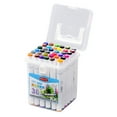 thumbnail image 4 of Amdohai 36 Colors Art Markers Set Dual Heads Broad Fine Point Alcohol Based Marker Pens with, 4 of 8