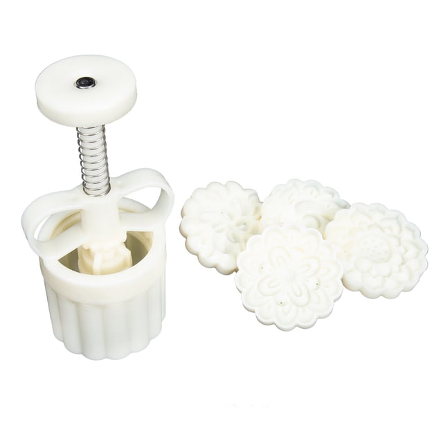 UPGRATOR Baking Molds 1 Set Hand Press Baking Mold Assorted Color Easy Demoulding For Home Bakers Mid-Autumn Festival