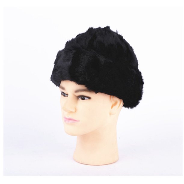 Gorro de invierno de piel sintética Lei Feng más orejeras cálidas de terciopelo, gorro de esquí, gorro de ciclismo al aire libre, gorro del noreste