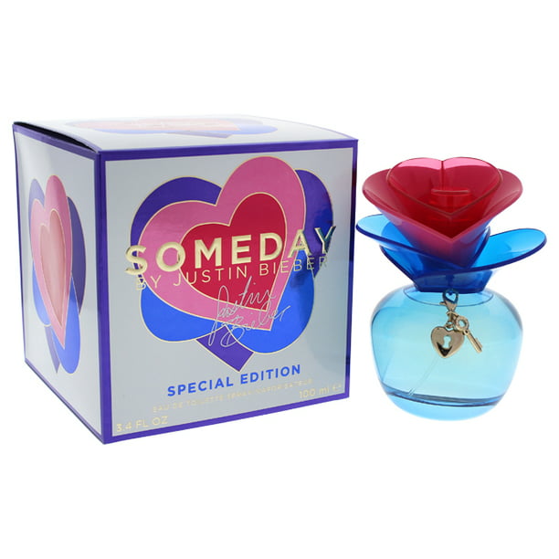 Justin Bieber Someday Eau de Toilette, Perfume for Women, 3.4 Oz