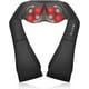thumbnail image 1 of Masajeador Shiatsu para cuello y hombros - Masajeador de espalda con calor, almohada de masaje eléctrico con amasamiento profundo para cuello, espalda, hombros, pies y cuerpo., 1 of 9