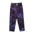thumbnail image 4 of Fotbe Lilac Women's Pajama Pants,Sleepwear Pants,Pj Bottoms Drawstring And Pockets-Large, 4 of 9