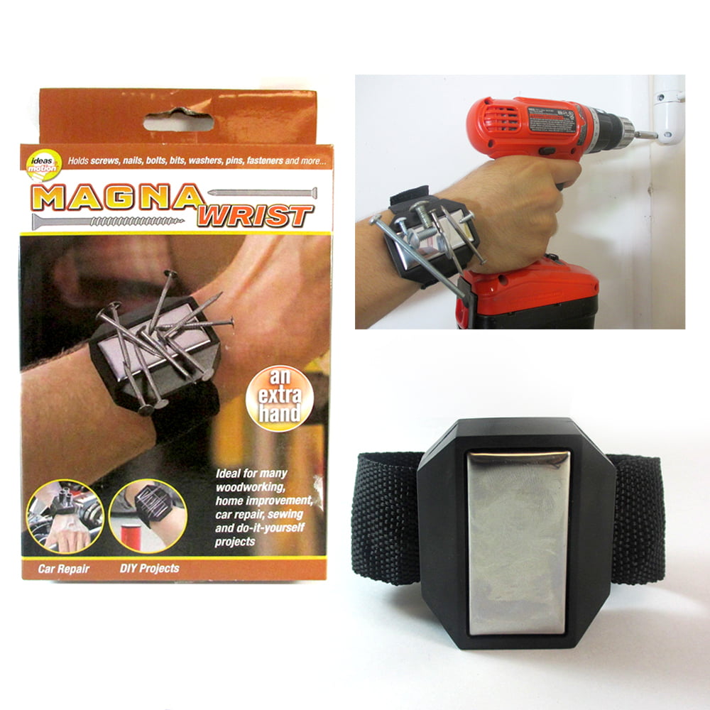Magnetic Wristband W/Strong Magnets for Holding Screws for DIY Work for Handyman 
