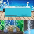 Portable Aquarium Air Pump Batteries Operated Backup Fish Tank Air