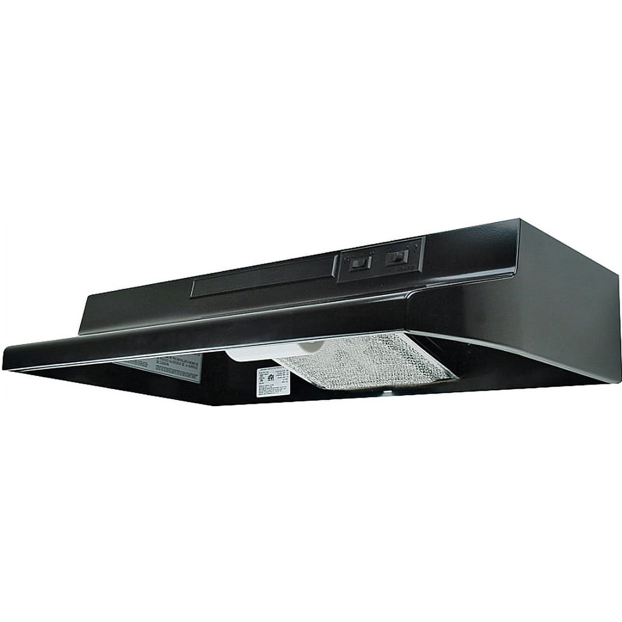 Air King AV1366 180 Cfm 36" Wide 2-Speed Under Cabinet Range Hood - Black
