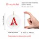 thumbnail image 3 of Ganfancp 26 Letra Santa Letra Redondo Acrílico Coche Colgante Holiday Hanging Ornament Accesorios Ofertas Flash Abecedario 81, 3 of 5