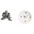 thumbnail image 1 of Escultura De Mesa, Adorno Moderno De Animales Para Sala De Estar, Oficina, Armario, Decoración Con Números Grandes, Reloj Silencioso Para Colgar En La Pared., 1 of 8