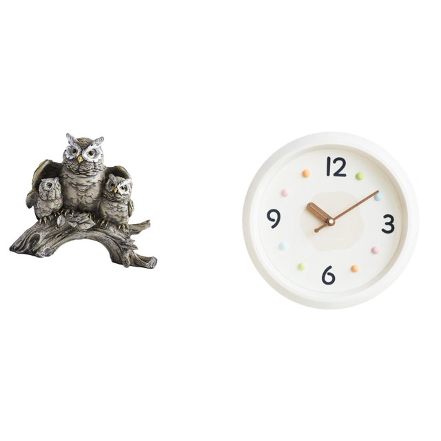 Escultura De Mesa, Adorno Moderno De Animales Para Sala De Estar, Oficina, Armario, Decoración Con Números Grandes, Reloj Silencioso Para Colgar En La Pared.