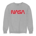thumbnail image 5 of Vintage NASA Worm Logo Crewneck Sweatshirt Astronaut Space Exploration Emblem, 5 of 7