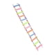 thumbnail image 4 of Escalera de madera para pájaros, accesorios de jaula de pájaros para puente de escalada de loros, soporte de madera duradero para loros, juguete para nudos helados Yinane Escalera para pájaros, 4 of 8