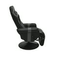 RESPAWN 900 Racing Style Gaming Recliner, Reclining Gaming Chair, in Gray (RSP900GRY