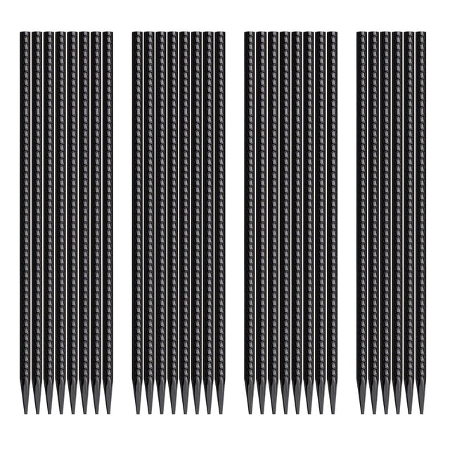 Estacas de Varilla MSWY de 40 cm Paquete de 30 Anclajes de Tierra de Alta Resistencia
