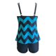 thumbnail image 5 of Bikini Mujer Traje de Baño Conjunto de Tankini Estampado de Talla Grande Para Mujer, Traje de Baño de Dos Piezas Con Espalda de Tiras, Ropa de Playa, Traje de Baño Cómodo y Elegante., 5 of 6