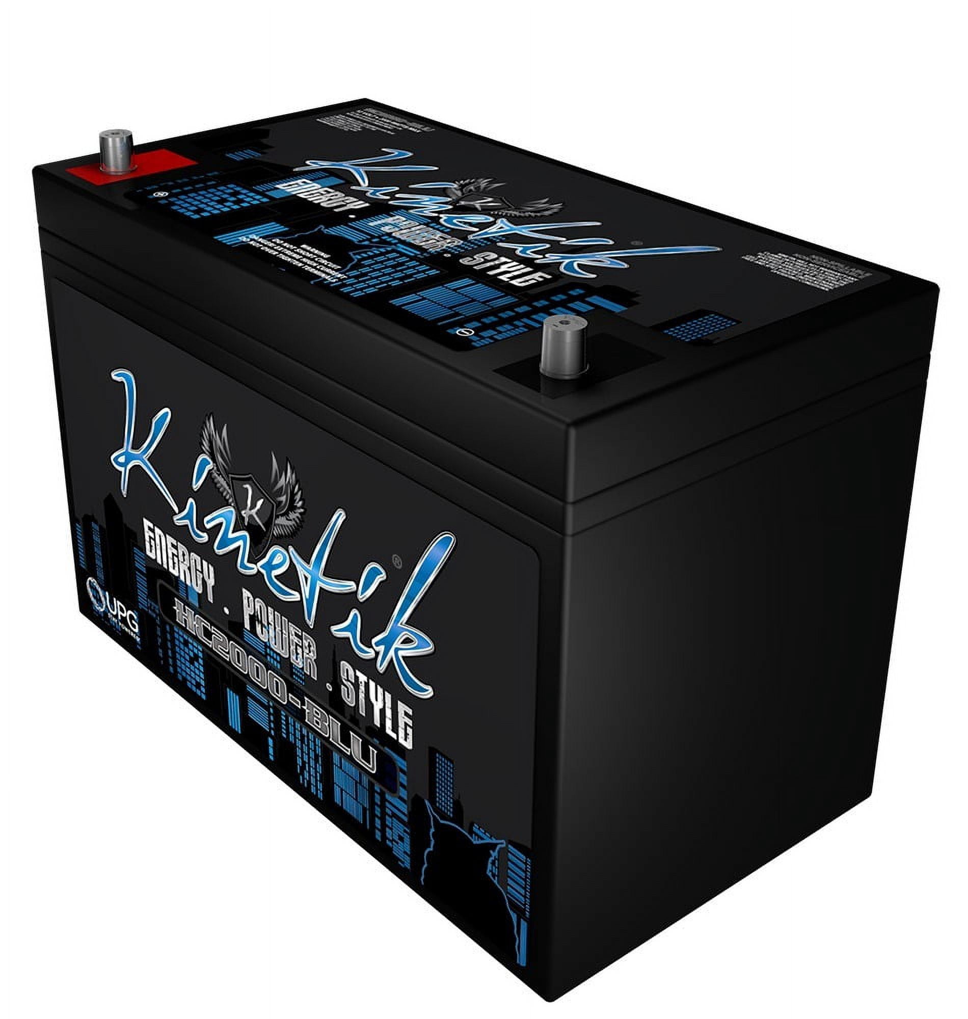Kinetik KHC2000 2000-Watt 12-Vault Power Cell Replacement Battery for 40927HC2000, 2,000 Watts, 90 Amp-Hour Capacity