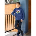 thumbnail image 2 of Snowboarding Penguin Hoodie Juniors -Image by Shutterstock,  Small, 2 of 4