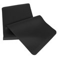 thumbnail image 1 of FOMIYES Workout Mat Black Rubber for Adults 1Pcs with Shock Absorption, 1 of 8