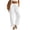 01-White, variant on Diufon Cotton Linen Pants Women Drawstring Waist Summer Palazzo Pants Flowy Wide Leg Beach Trousers with Pockets