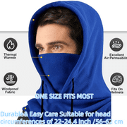 Winter Balaclava Ski Mask Hood Hats Fleece Balaclava Face Mask Warm Face Cover Men Women for Cold Weather Gear
