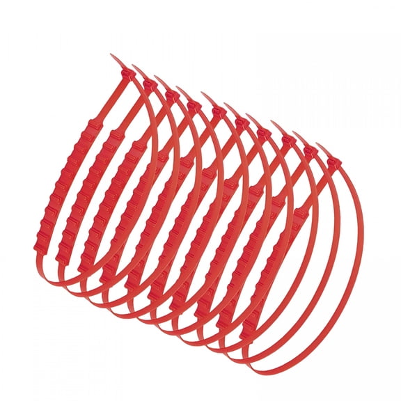 MELIVO Universal Anti-Skid Snow Chain Zip Tie for Car Tire Chains Wheel Chain Straps for Snowy Rainy Winter Driving Tire Cable Belts