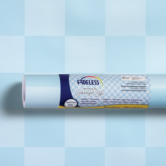 Fadeless Schoolgirl Style Bulletin Board Paper, 48" x 50', Pool Party