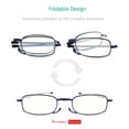 thumbnail image 2 of Gafas de lectura sevenplus con bloqueo de luz azul, 1,25 unidades, paquete de 3, 2 of 5
