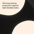 thumbnail image 5 of Thinx For All Leaks Light Absorbency Hi-Waist Bladder Leak Underwear, Small, Black, 5 of 9