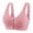 Pink#front closure bras for women, variant on nerohusy Push Up Sports Bras for Women Plus Size,Daisy Bras for Older Women,Daisy Bra,Daisy Bra for Seniors Front Closure,Comfortable Convenient No Wire Buckle Bra,Khaki,XXXL