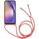 thumbnail image 2 of For Samsung Galaxy S24 FE Case Biodegradable Wheat Straw TPU Phone Cover with Long Lanyard - Black, 2 of 5
