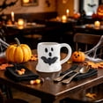thumbnail image 5 of Halloween Relief Coffee Mug, Cute Tea Coffee Mugs, Ceramic Coffee Cups with 3D Embossed Design, Halloween Gifts for Women, Mugs for Halloween Decor Party (Black), 5 of 7