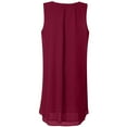 thumbnail image 4 of Yuyuzo Ensemble de Robe d'Invitée de Mariage 2 Pcs Tenues Formelles Chiffon Manches Longues Cardigan Ouvert Maxi Robe de Soirée, 4 of 6
