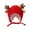 Red, variant on Boy's Hats Cute Kids Woolen Lovely Antler Knitted Earmuffs Children Adjustable Beach Girl's Caps