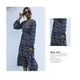 thumbnail image 2 of Women's Ruffle Countryside Style Long Sleeve Dress, 2 of 5