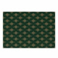 thumbnail image 1 of Garden Art Cutting Board, Ornamental Flowers with Dark Background Plant Arrangement, Decorative Tempered Glass Cutting and Serving Board, Small Size, Apricot Ruby Dark Green, by Ambesonne, 1 of 1