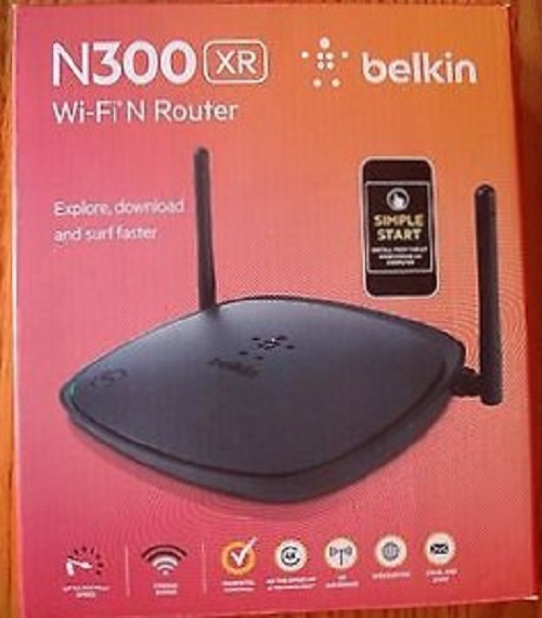 Refurbished Belkin F9k1007 Wireless Router N300 Xr Walmart Com