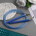 thumbnail image 4 of Speed ​​Jump Rope, Adjustable Speed ​​Rope Jump Rope with Non-Slip Alloy Handle and Smooth Bearings for Adults Kids Sport Training Fitness(Blue), 4 of 5