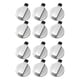 thumbnail image 1 of Perilla del Horno 12 Piezas, Universal Plata Adaptadores Perillas de Control de la Estufa de Gas Interruptor Rotatorio, 1 of 7