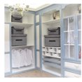 thumbnail image 5 of Topboutique 3 Pack Foldable Storage Boxes with Lids, Collapsible Storage Bin with Handle, Foldable Fabric Storage Cubes，Fabric Storage Basket Organiser Box for Wardrobe, Closet, Shelf, Office (Grey), 5 of 7